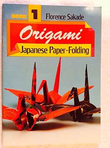 Stock image for Origami, Book 1: Japanese Paper Folding for sale by Wonder Book