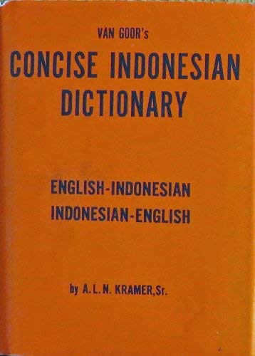 9780804806114: Van Goor's Indonesian Dictionary (Indonesian Edition)