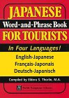 9780804808767: Japanese Word-And-Phrase Book for Tourists: English/Francais/Deutsch