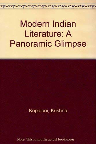 Stock image for MODERN INDIAN LITERATURE A Panoramic Glimpse for sale by Riverow Bookshop