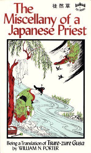 Imagen de archivo de THE MISCELLANY OF A JAPANESE PRIEST a la venta por Cape Cod Booksellers