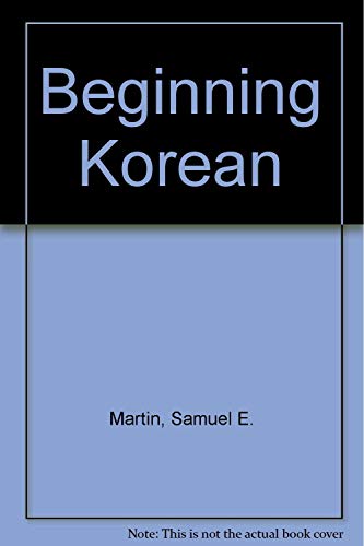 Stock image for Beginning Korean for sale by HPB-Red