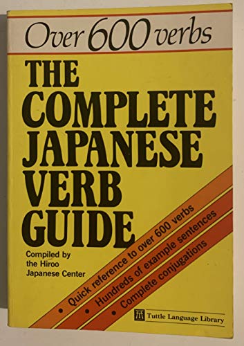 Imagen de archivo de Complete Japanese Verb Guide a la venta por Open Books