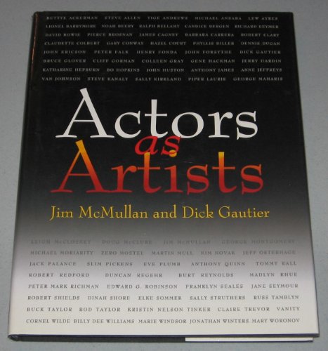 Imagen de archivo de Actors as Artists a la venta por Gulf Coast Books