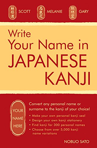 Stock image for Write Your Name in Kanji for sale by HPB-Emerald