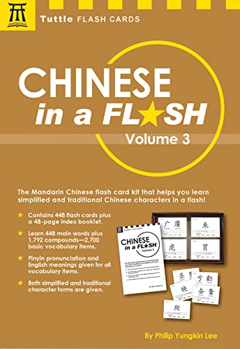 Stock image for Chinese in a Flash Volume 2 (Tuttle Flash Cards) for sale by HPB-Emerald