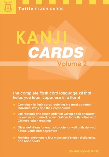 Imagen de archivo de Kanji Cards Kit Volume 2 (Tuttle Flash Cards) a la venta por medimops