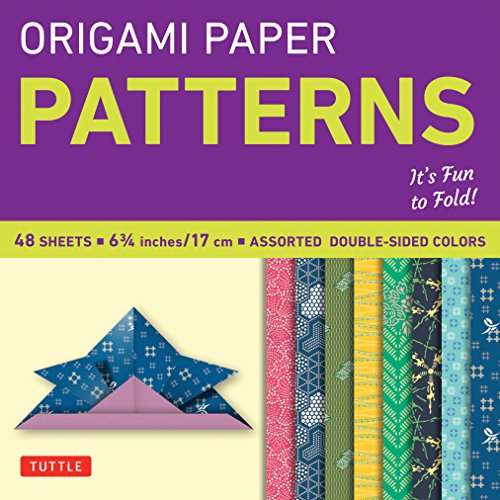 Beispielbild fr Origami Paper - Patterns - Small 6 3/4" - 49 Sheets zum Verkauf von Blackwell's