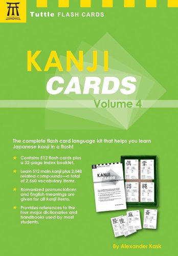 9780804836869: Kanji Cards Volume 4