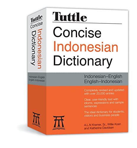 9780804837330: Tuttle Concise Indonesian Dictionary: Indonesian-English English-Indonesian [Idioma Ingls]