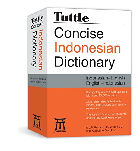 9780804837330: Tuttle Concise Indonesian Dictionary: Indonesian-english English-indonesian
