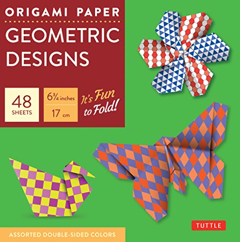 9780804837996: Origami Paper Geometric Prints: 49 Sheets