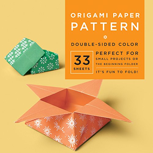 Stock image for Origami Paper Pattern - 6 3/4" - 33 Sheets: Tuttle Origami Paper: High-Quality Origami Sheets Printed with 4 Different Designs: Instructions for 6 Projects Included for sale by Bayside Books