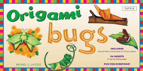 Imagen de archivo de Origami Bugs Kit: Kit with 2 Origami Books, 20 Fun Projects and 98 Origami Papers: This Origami for Beginners Kit is Great for Both Kids and Adults a la venta por Goodwill Books