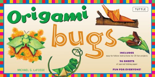 Stock image for Origami Bugs Kit: Kit with 2 Origami Books, 20 Fun Projects and 98 Origami Papers: This Origami for Beginners Kit Is Great for Both Kids [With 96 Shee for sale by ThriftBooks-Dallas