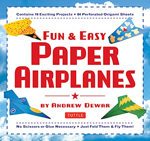 Beispielbild fr Fun & Easy Paper Airplanes: This Easy Paper Airplanes Book Contains 16 Fun Projects, 84 Papers & Instruction Book: Great for Both Kids and Parents zum Verkauf von Wonder Book