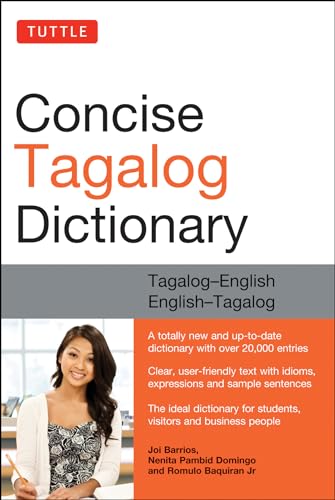 9780804839143: Tuttle Concise Tagalog Dictionary: Tagalog-English English-Tagalog: Tagalog-English English-Tagalog (over 20,000 entries)