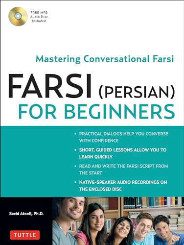 9780804841825: Farsi (Persian) for Beginners: Mastering Conversational Farsi: Mastering Conversational Farsi (Free MP3 Audio Disc included)