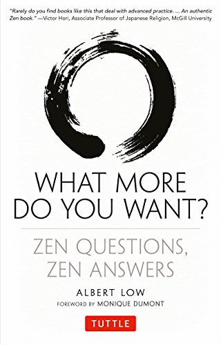 Beispielbild fr What More Do You Want?: Zen Questions, Zen Answers zum Verkauf von SecondSale