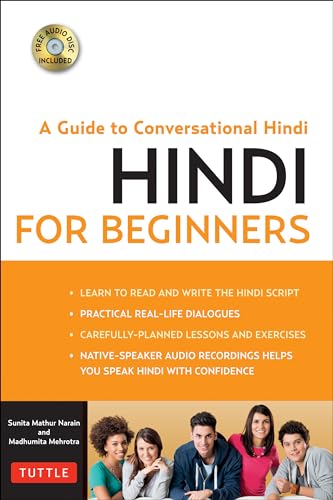Stock image for Hindi for Beginners: A Guide to Conversational Hindi (Audio Disc Included) for sale by Seattle Goodwill