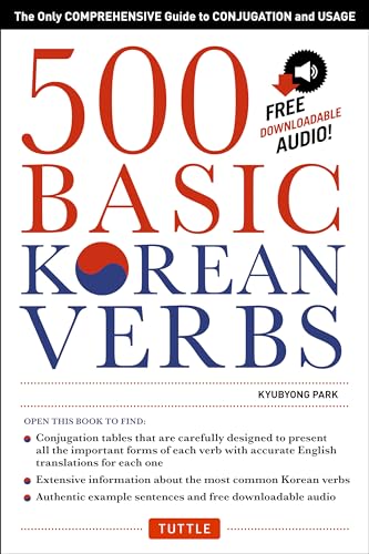 Immagine dell'editore per 500 Basic Korean Verbs: The Only Comprehensive Guide to Conjugation and Usage (Downloadable Audio Files Included) venduto da Bellwetherbooks