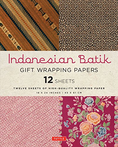 Beispielbild fr Indonesian Batik Gift Wrapping Papers - 12 Sheets zum Verkauf von Blackwell's