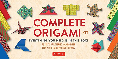9780804847070: Complete Origami Kit: Everything You Need Is in This Box!: [Kit with 2 Origami How-to Books, 98 Papers, 30 Projects] This Easy Origami for Beginners Kit is Great for Both Kids and Adults