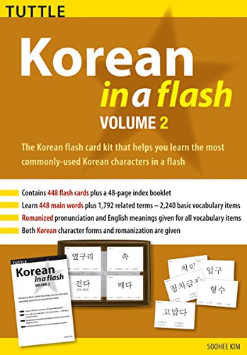 Beispielbild fr Korean in a Flash Kit Volume 2 (Tuttle Flash Cards) [Cards] Kim, Soohee zum Verkauf von Lakeside Books