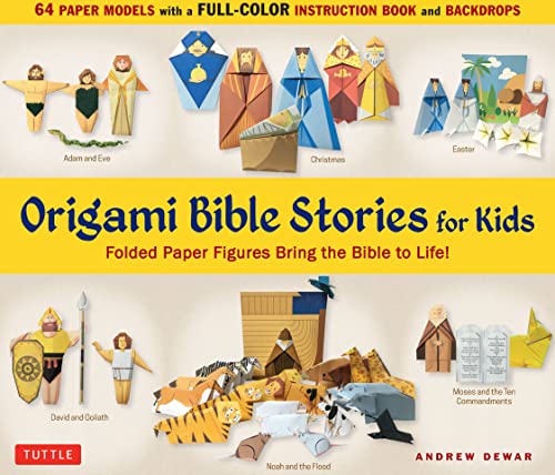 Imagen de archivo de Origami Bible Stories for Kids Kit Format: Other a la venta por INDOO