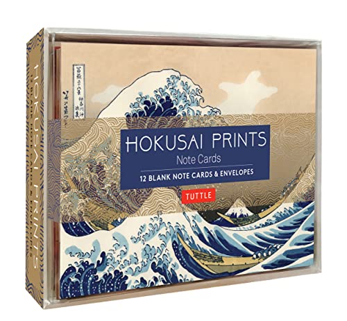 Imagen de archivo de Hokusai Prints Note Cards 12 Blank Note Cards & Envelopes (6 x 4 inch cards in a box) a la venta por Lakeside Books