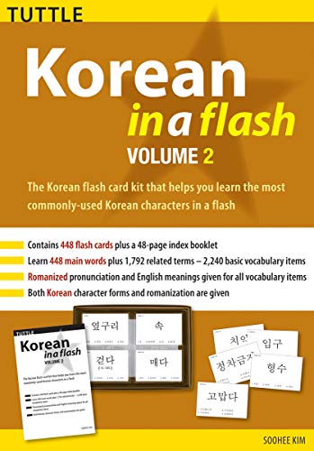 

Korean in a Flash Kit Volume 2 (Tuttle Flash Cards)
