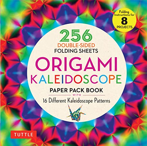 Imagen de archivo de Origami Kaleidoscope Paper Pack Book: 256 Double-Sided Folding Sheets (Includes Instructions for 8 Models) a la venta por Bellwetherbooks