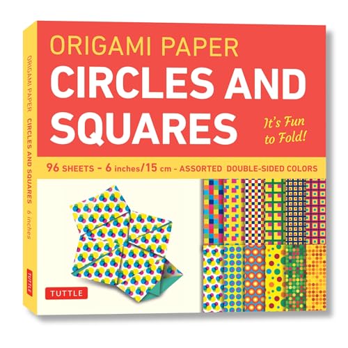 Beispielbild fr Origami Paper Circles and Squares 96 Sheets 6" (15 Cm) zum Verkauf von Blackwell's