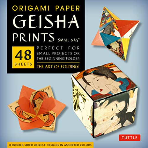 Beispielbild fr Origami Paper Geisha Prints 48 Sheets 6 3/4" (17 Cm) zum Verkauf von Blackwell's