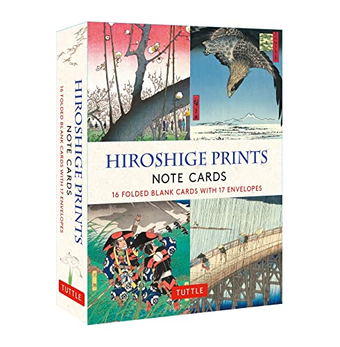 Immagine dell'editore per Hiroshige Prints, 16 Note Cards: 16 Different Blank Cards with 17 Patterned Envelopes (Woodblock Prints) venduto da Bellwetherbooks