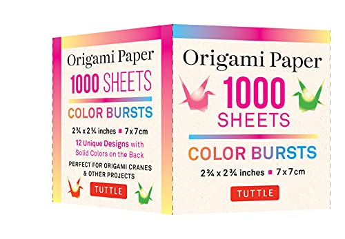 Beispielbild fr Origami Paper 1,000 Sheets Color Burst 2.75 in (7 Cm) zum Verkauf von Blackwell's