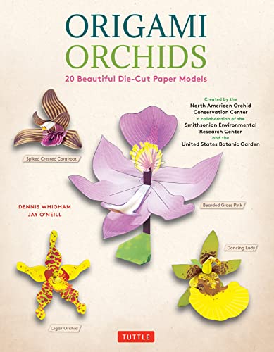 Stock image for Origami Orchids Kit: 20 Beautiful Die-Cut Paper Models for sale by Bellwetherbooks