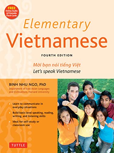 Stock image for Elementary Vietnamese: Let's Speak Vietnamese, Revised and Updated Fourth Edition (Free Online Audio and Printable Flash Cards) for sale by HPB-Emerald