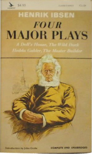 Stock image for Ibsen, Four Major Plays: A Doll's House, the Wild Duck, Hedda Gabler, the Master Builder for sale by ThriftBooks-Atlanta