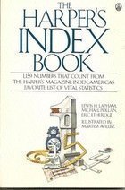 Beispielbild fr The Harper's Index Book zum Verkauf von Montclair Book Center