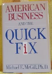 Beispielbild fr American Business and the Quick Fix zum Verkauf von Wonder Book