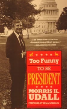Imagen de archivo de Too Funny to Be President a la venta por Books of the Smoky Mountains