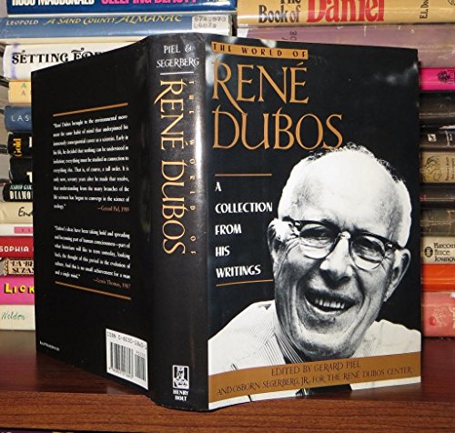 Beispielbild fr The World of Rene Dubos: A Collection from His Writings zum Verkauf von Wonder Book