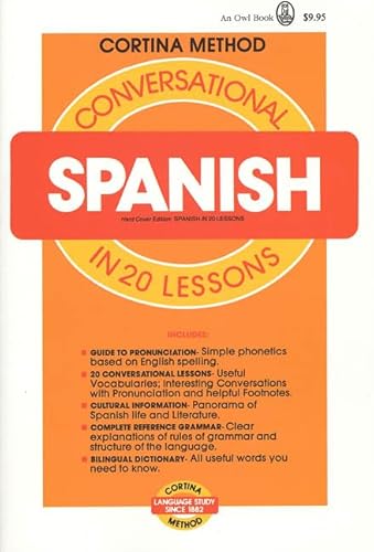 Beispielbild fr Conversational Spanish in 20 Lessons zum Verkauf von ThriftBooks-Dallas