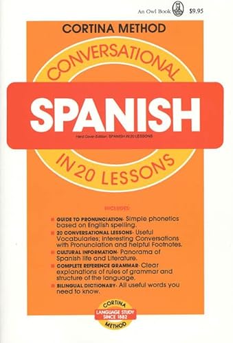 Stock image for Conversational Spanish in 20 Lessons for sale by ThriftBooks-Atlanta