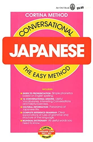9780805015027: Conversational Japanese: The Easy Method (Cortina Method)