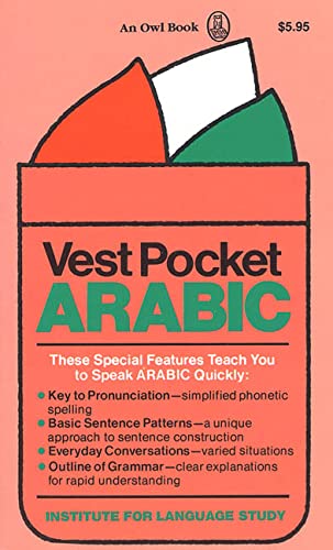 Imagen de archivo de Vest Pocket Arabic a la venta por Better World Books
