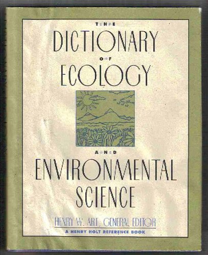 Beispielbild fr The Dictionary of Ecology and Environmental Science zum Verkauf von Better World Books