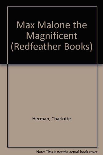 Imagen de archivo de Max Malone the Magnificent (Redfeather Books) a la venta por More Than Words