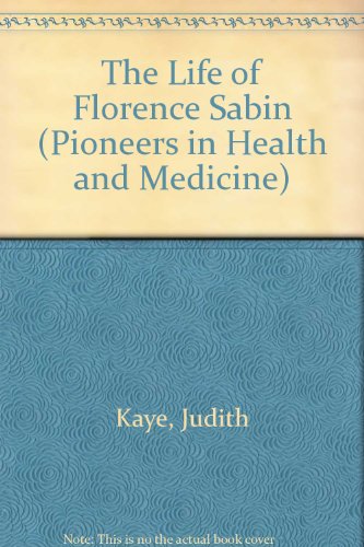Beispielbild fr Life of Florence Sabin zum Verkauf von ThriftBooks-Dallas